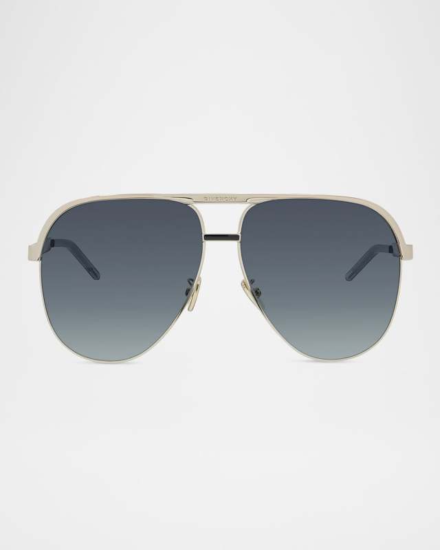 GV40117UW Aviator Metal Sunglasses
